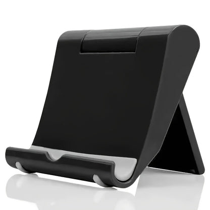 FlexHold XP — Soporte Plegable Portátil para Teléfonos y Tablets (Material ABS, Diseño Creativo y Fácil de Usar)