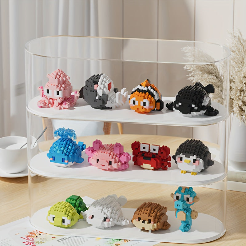 🌊 Criaturas del Océano — Set de 12 figuras