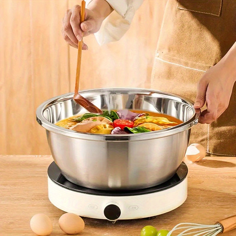 BEQ KT — Set de 2 Bowls Coladores de Acero Inoxidable con Microperforación (Gran Capacidad, Lavables en Lavavajillas)