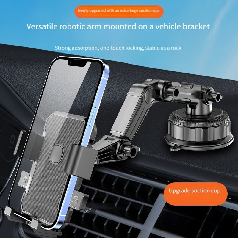 New in - car suction - cup - type center console mobile phone car mount with earthquake - resistant fixed support for large trucks' navigation