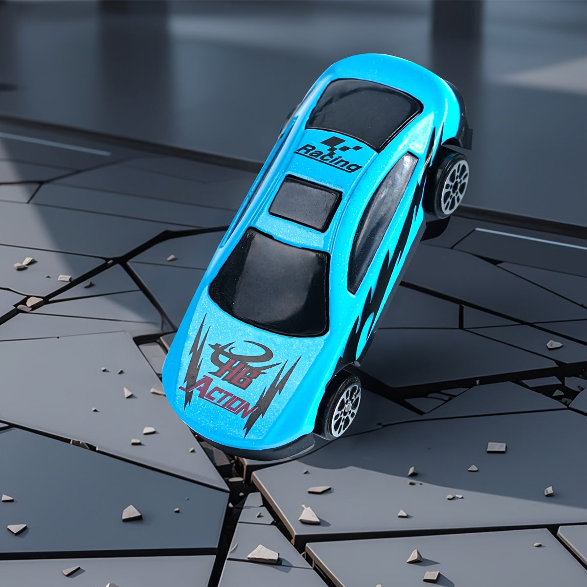 MiniRacers 12 — Set de 12 Autos Metálicos de Carreras para Niños