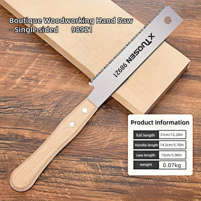 KiruSet PW — Juego de 3 Sierras Japonesas Artesanales (Corte Preciso en Madera y Metal, Sin Batería)