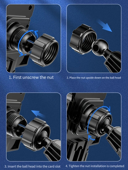 TruckGrip XH — Soporte de Celular para Vehículo con Ventosa (Resistente a Vibraciones, Ajustable, Ideal para Camiones y Navegación)