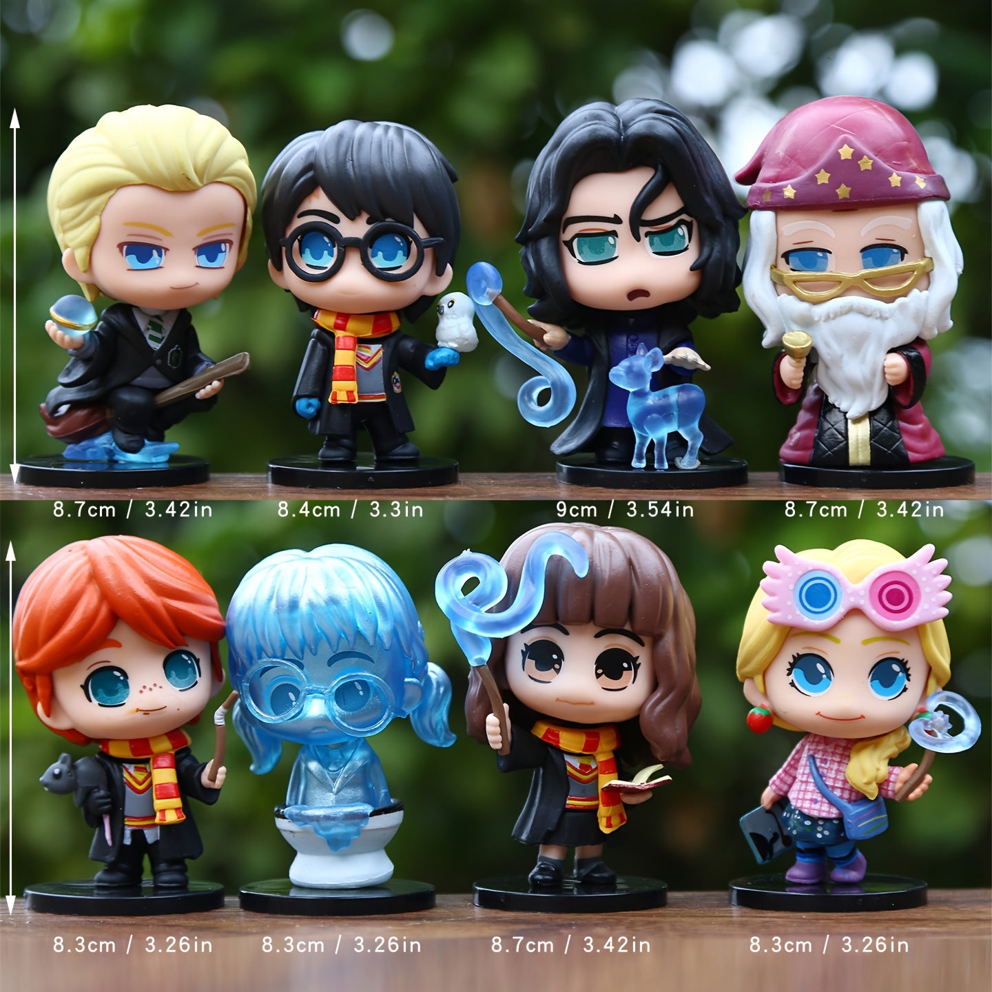 🔮 Magic Academy — Set de Figuras Coleccionables (8 Piezas)