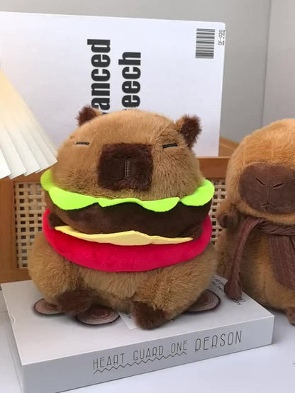 CozyCapy — Peluche de Carpincho con Bufanda