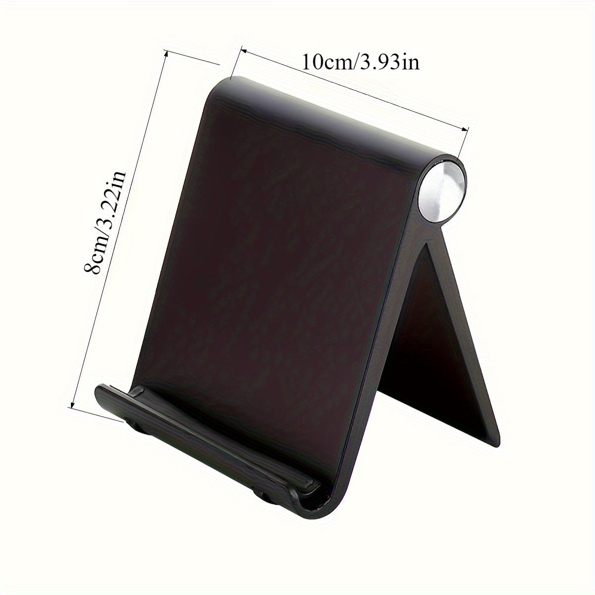 Portable Folding Phone Stand, ABS Material Desktop Holder for Smartphones and Tablets - Creative and Easy-to-Use