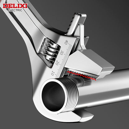 DELIXI ProGrip — Llave Ajustable Profesional 20,32 cm