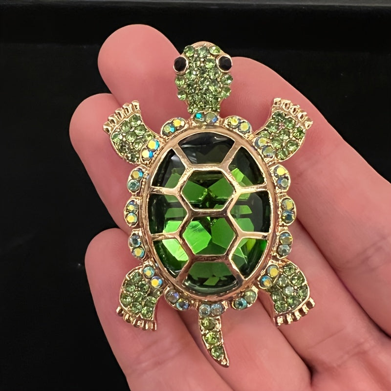 1/2pcs Handmade Pure Copper Turtle, Bring Good Luck - Versatile Decoration for Home, Office and Festival, Costume Brooch, Christmas Halloween Party Gift, Ornaments