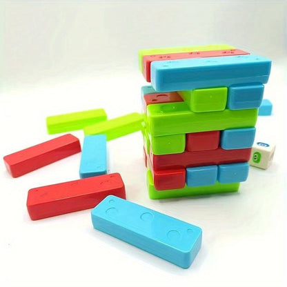 Balance Tower — Set de 30 Bloques Apilables de Colores