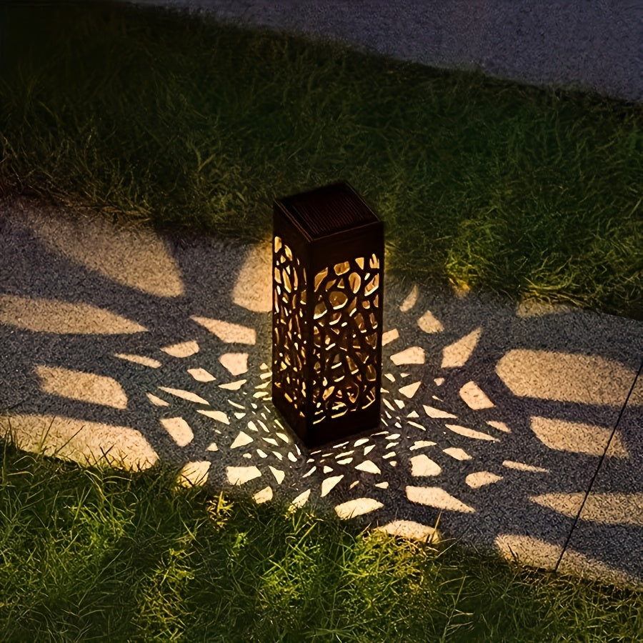 6pcs Solar Outdoor Lighting Commercial Street Lighting Solar Decorative Pathway Lights Area Lighting Yard Lawn Lights IP44 Outdoor Solar LED Landscape Garden Lighting