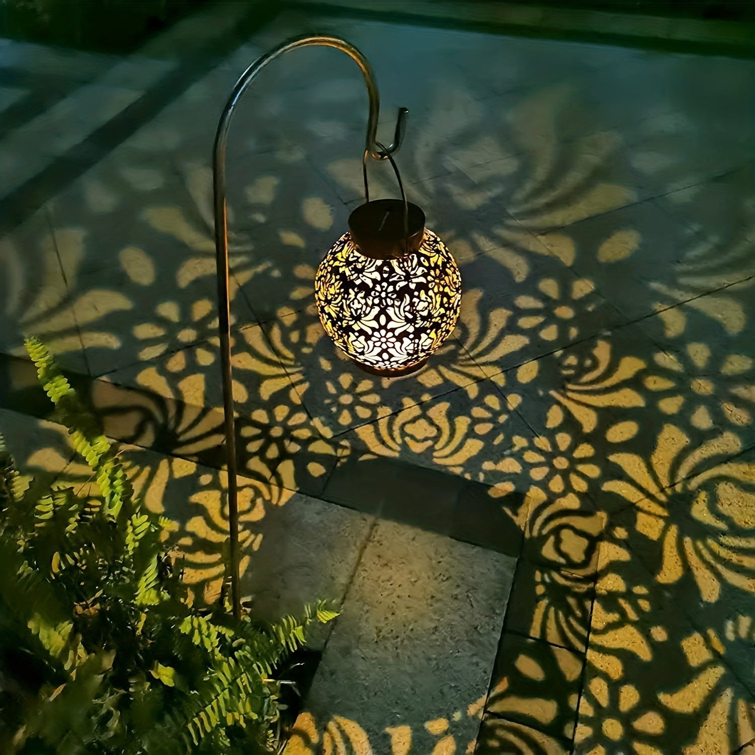 Faroles Solares Marroquíes — Set Decorativo de Jardín
