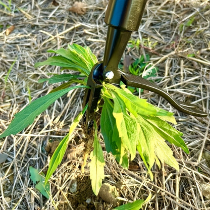 RootClaw AU — Cabezal Desmalezador de Aluminio Reforzado con 4 Garras de Acero (Sin Mango Incluido)