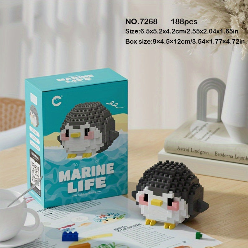🌊 Criaturas del Océano — Set de 12 figuras