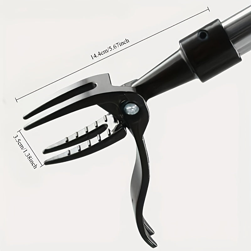 RootClaw AU — Cabezal Desmalezador de Aluminio Reforzado con 4 Garras de Acero (Sin Mango Incluido)