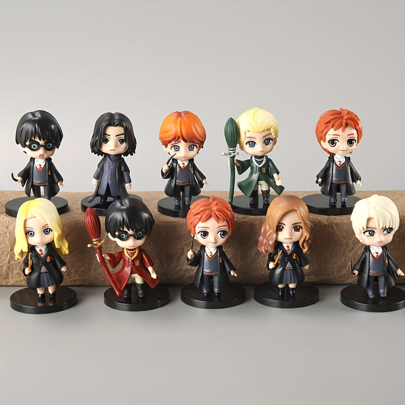 Magos de la saga — Figuras Coleccionables Harry Potter (10 Piezas)