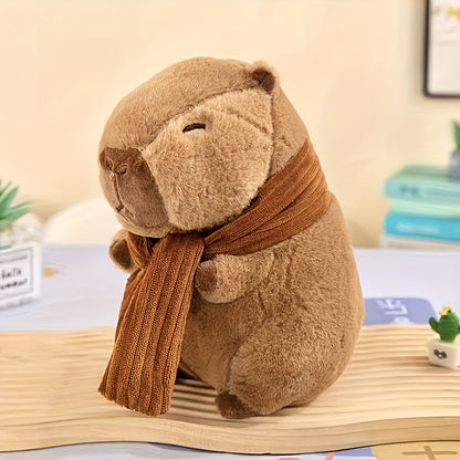 CozyCapy — Peluche de Carpincho con Bufanda