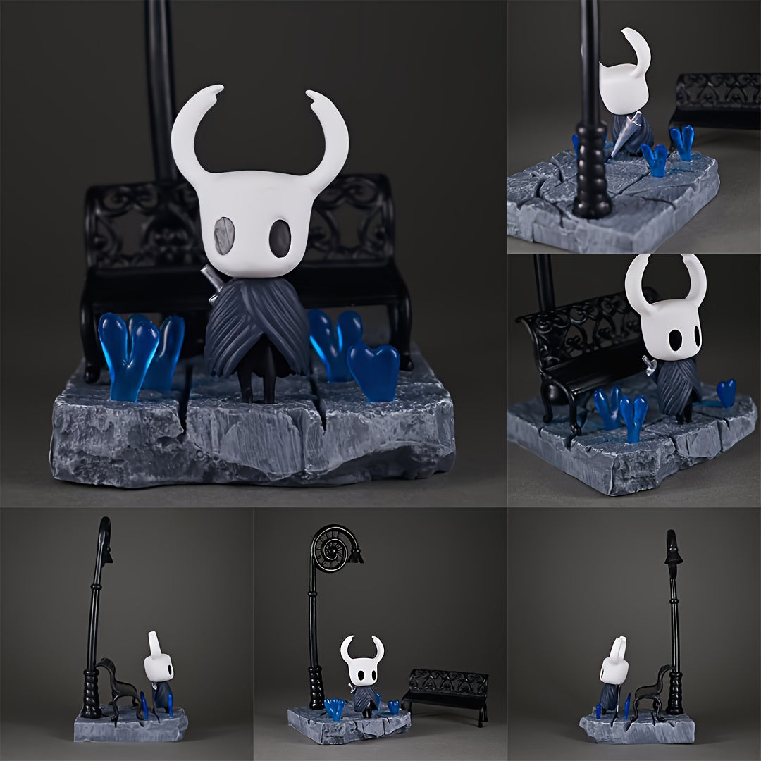 ✨ Big-Eyed Night — Escultura Bajo el Farol