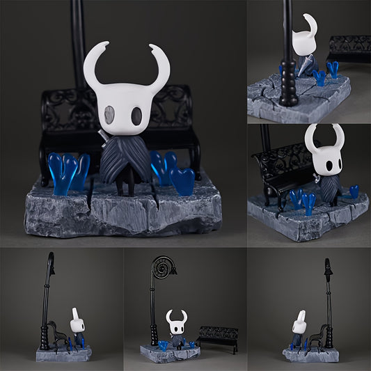 ✨ Big-Eyed Night — Escultura Bajo el Farol