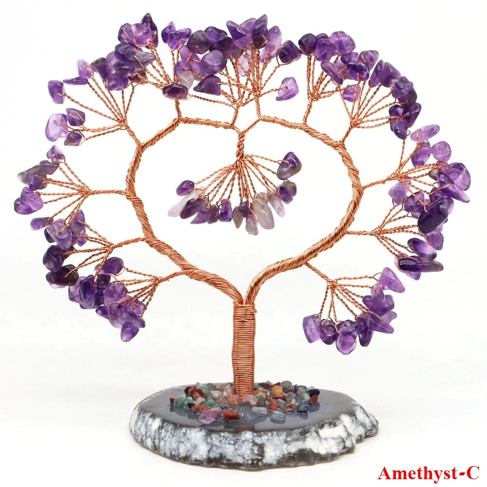 Árbol de Piedras Preciosas | Árbol de la Buena Intención y Equilibrio