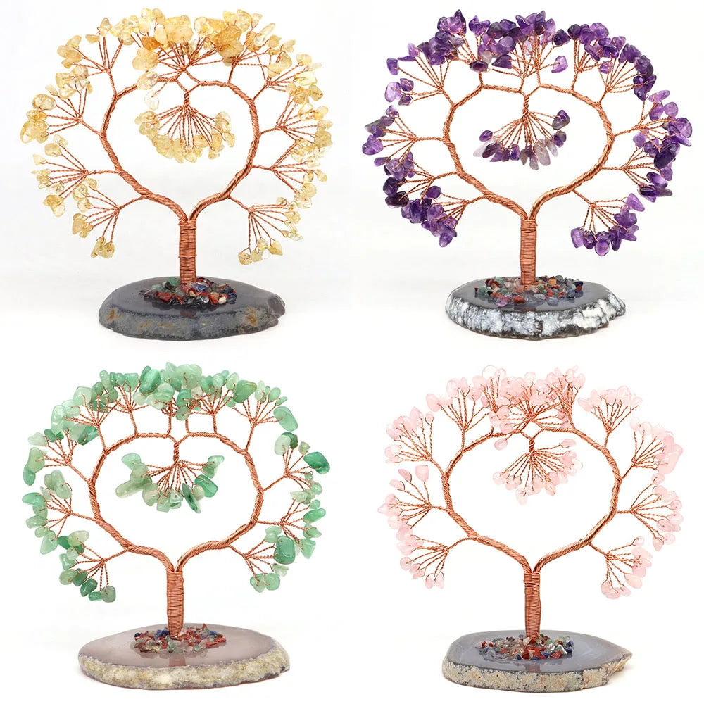 Árbol de Piedras Preciosas | Árbol de la Buena Intención y Equilibrio