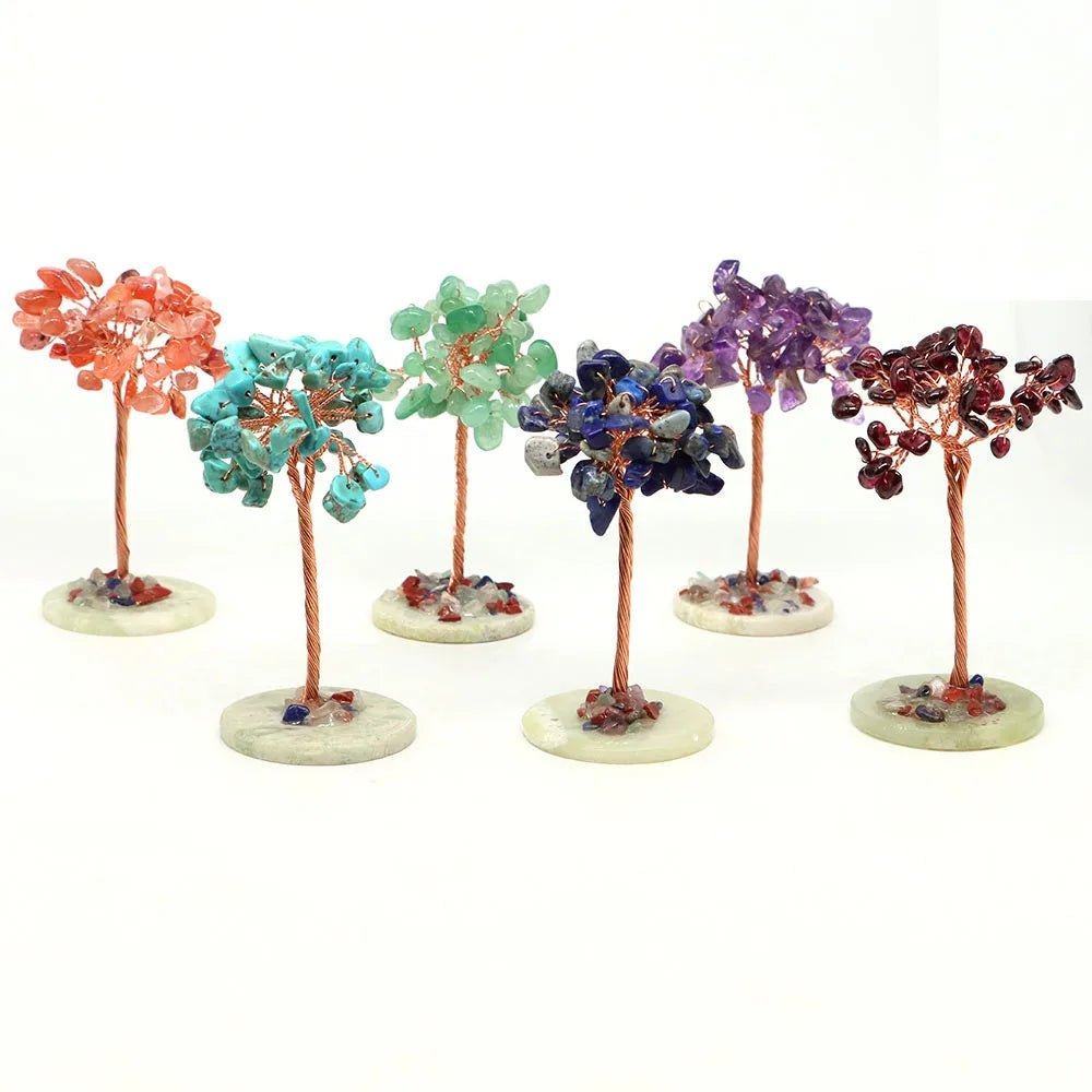 Árbol de Piedras Preciosas | Árbol de la Buena Intención y Equilibrio