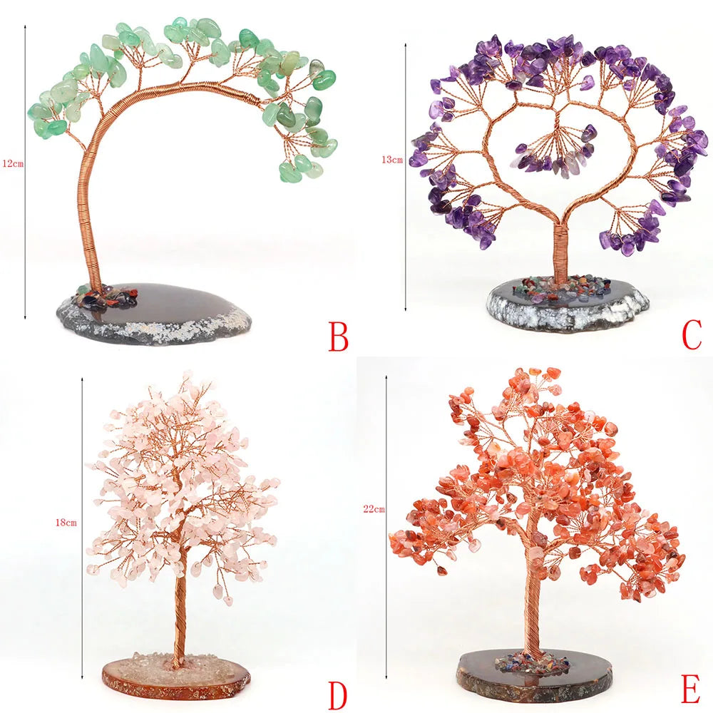 Árbol de Piedras Preciosas | Árbol de la Buena Intención y Equilibrio