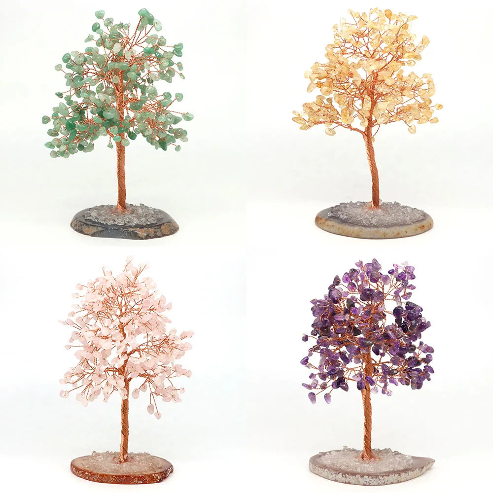 Árbol de Piedras Preciosas | Árbol de la Buena Intención y Equilibrio
