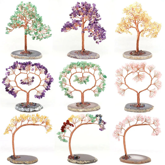 Árbol de Piedras Preciosas | Árbol de la Buena Intención y Equilibrio