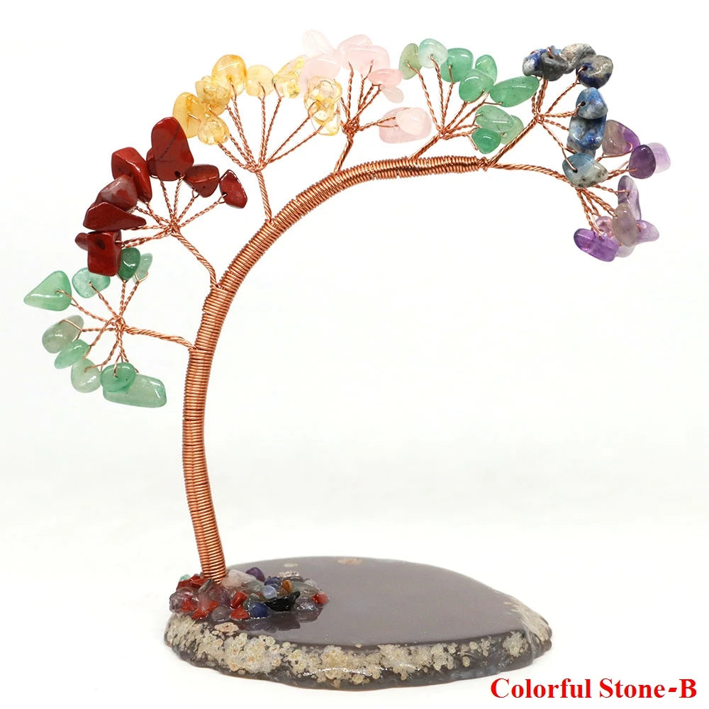 Árbol de Piedras Preciosas | Árbol de la Buena Intención y Equilibrio