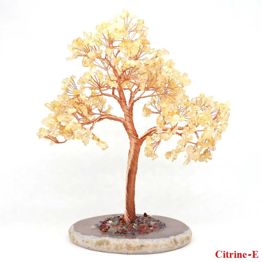 Árbol de Piedras Preciosas | Árbol de la Buena Intención y Equilibrio
