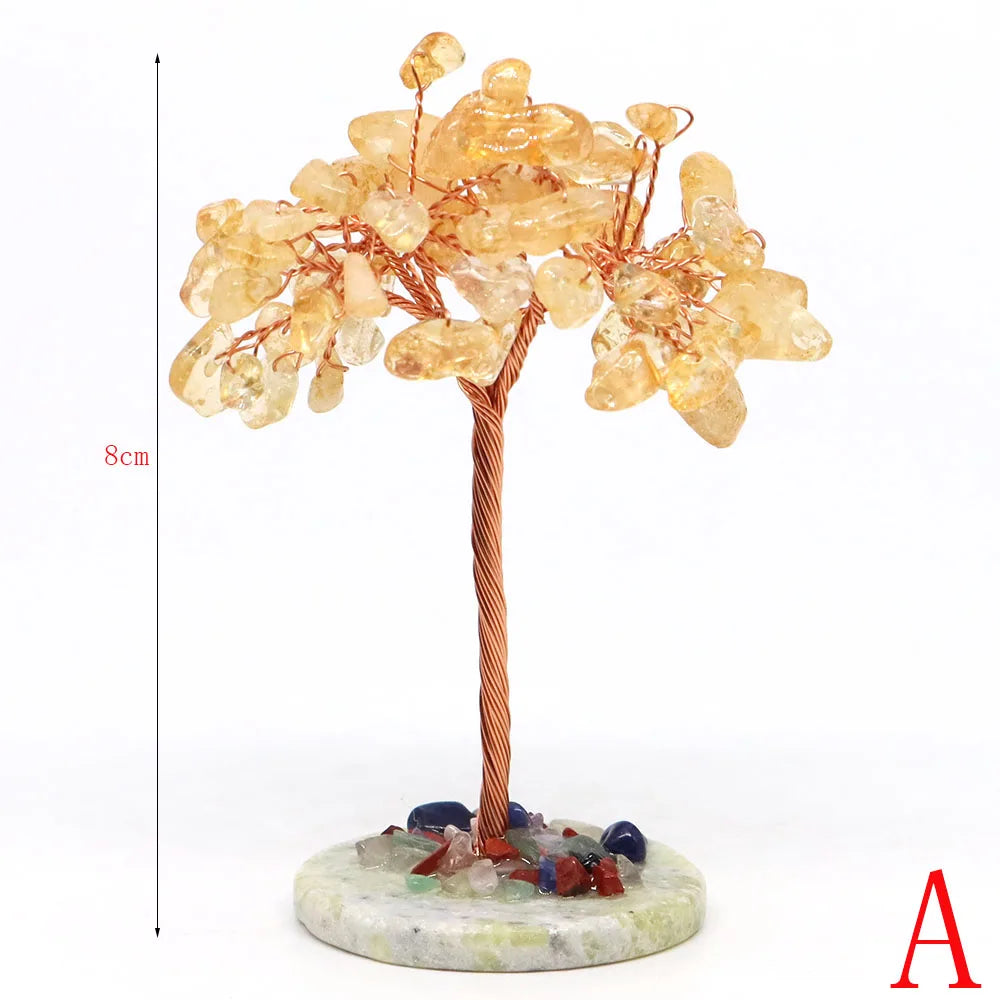 Árbol de Piedras Preciosas | Árbol de la Buena Intención y Equilibrio