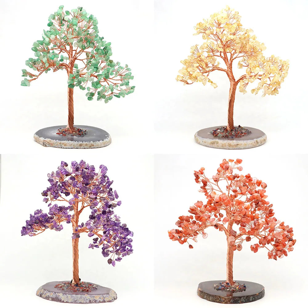 Árbol de Piedras Preciosas | Árbol de la Buena Intención y Equilibrio