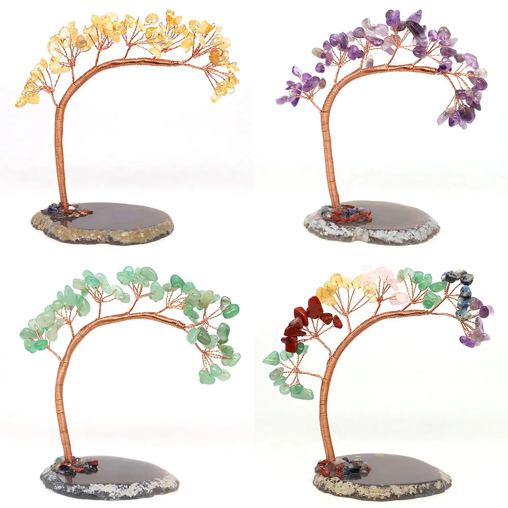 Árbol de Piedras Preciosas | Árbol de la Buena Intención y Equilibrio
