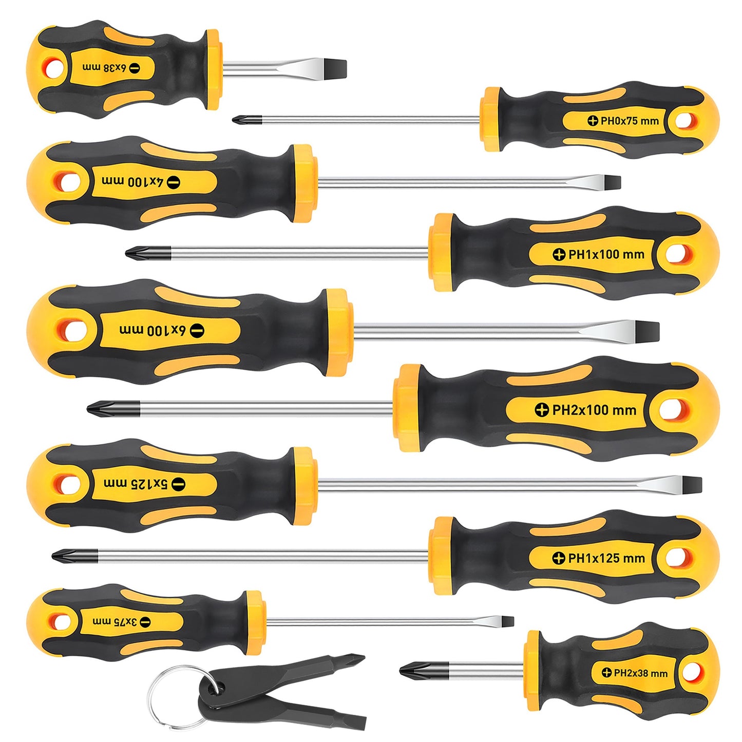 AMARTISAN ProMag — Set of 12 Professional Magnetic Screwdrivers