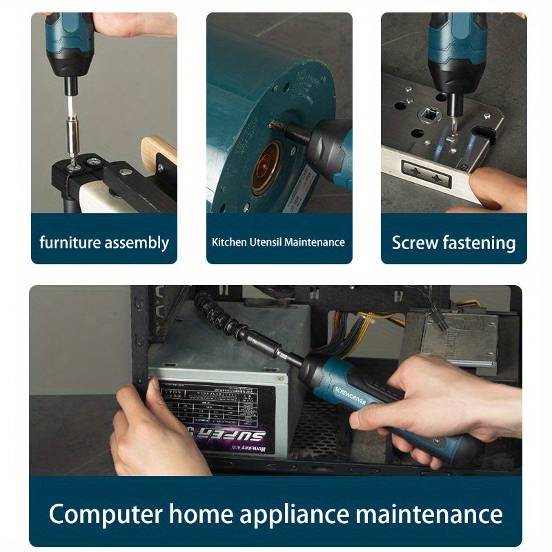 3.6V lithium cordless screwdriver Cordless Electric Screwdriver Set Power Screwdriver 4 torque setting