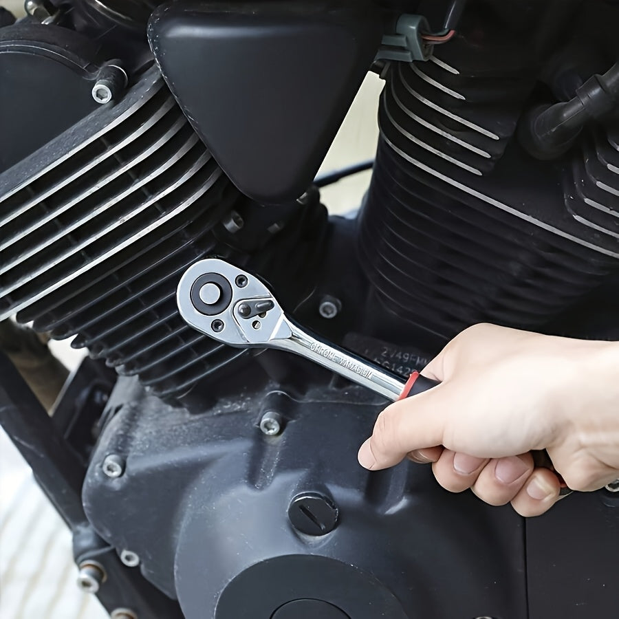 PowerFix 12 — Set de 12 Llaves de Vaso Intercambiables (1/4")