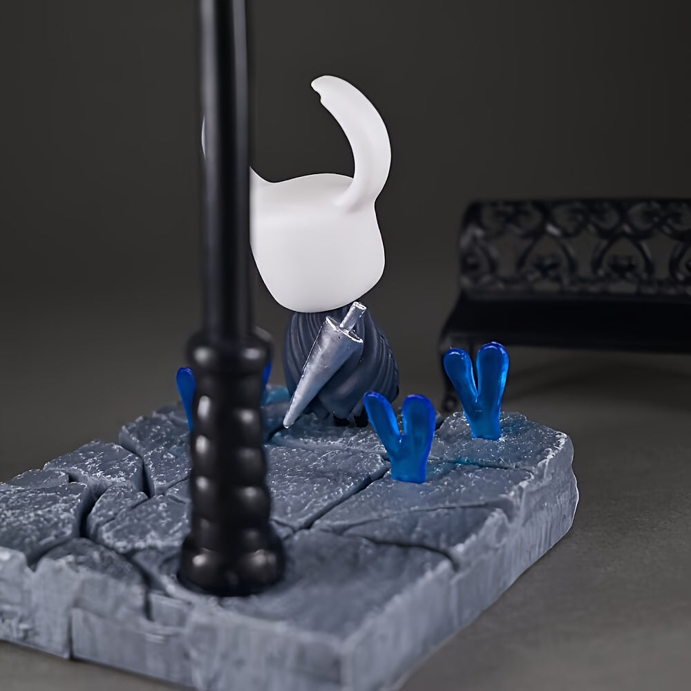 ✨ Big-Eyed Night — Escultura Bajo el Farol