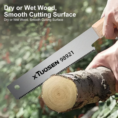 KiruSet PW — Juego de 3 Sierras Japonesas Artesanales (Corte Preciso en Madera y Metal, Sin Batería)