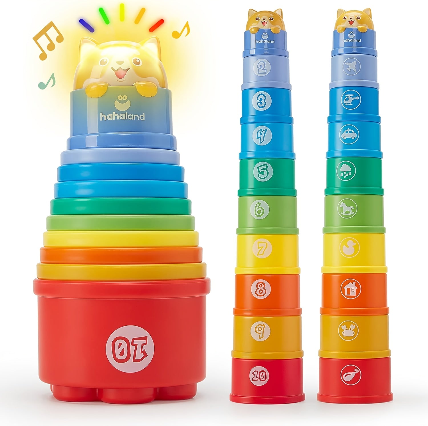 Stack & Play — Vasitos Apilables para Bebés