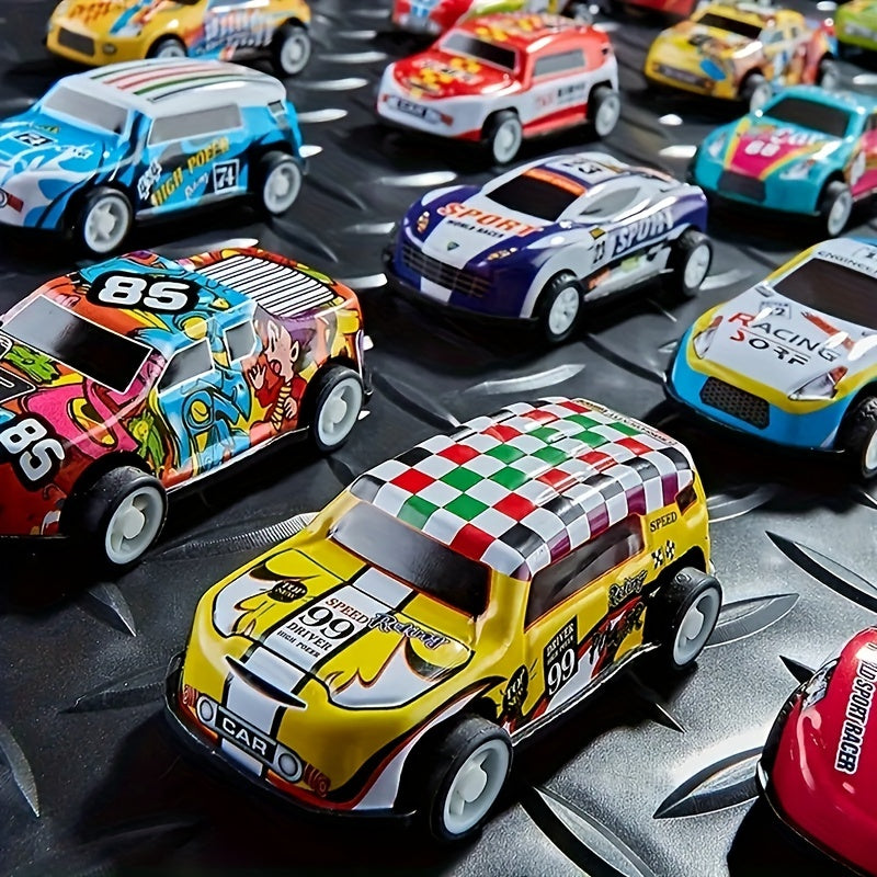 SpeedBox 50 — Set de 50 Mini Autos de Aleación con Caja Organizadora
