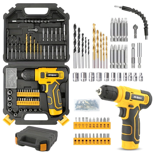 Hi-Spec MaxKit FP — Set Eléctrico Inalámbrico 8V con Maletín y Batería de Litio (Todo en Uno)