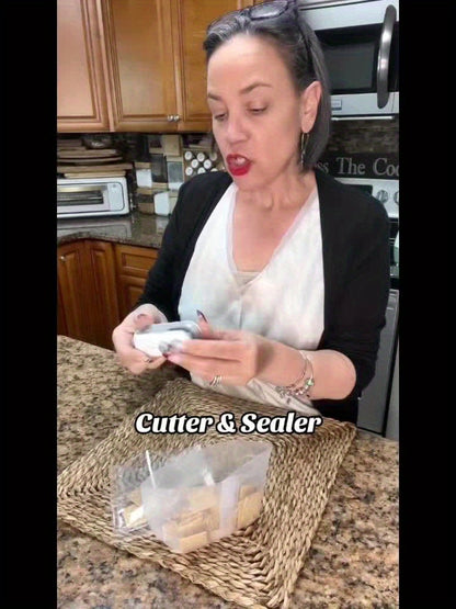 SealMini EQ — Sellador Portátil Recargable para Bolsas de Snacks (USB, Batería de Litio Integrada, Ideal para Viajes y Picnic)