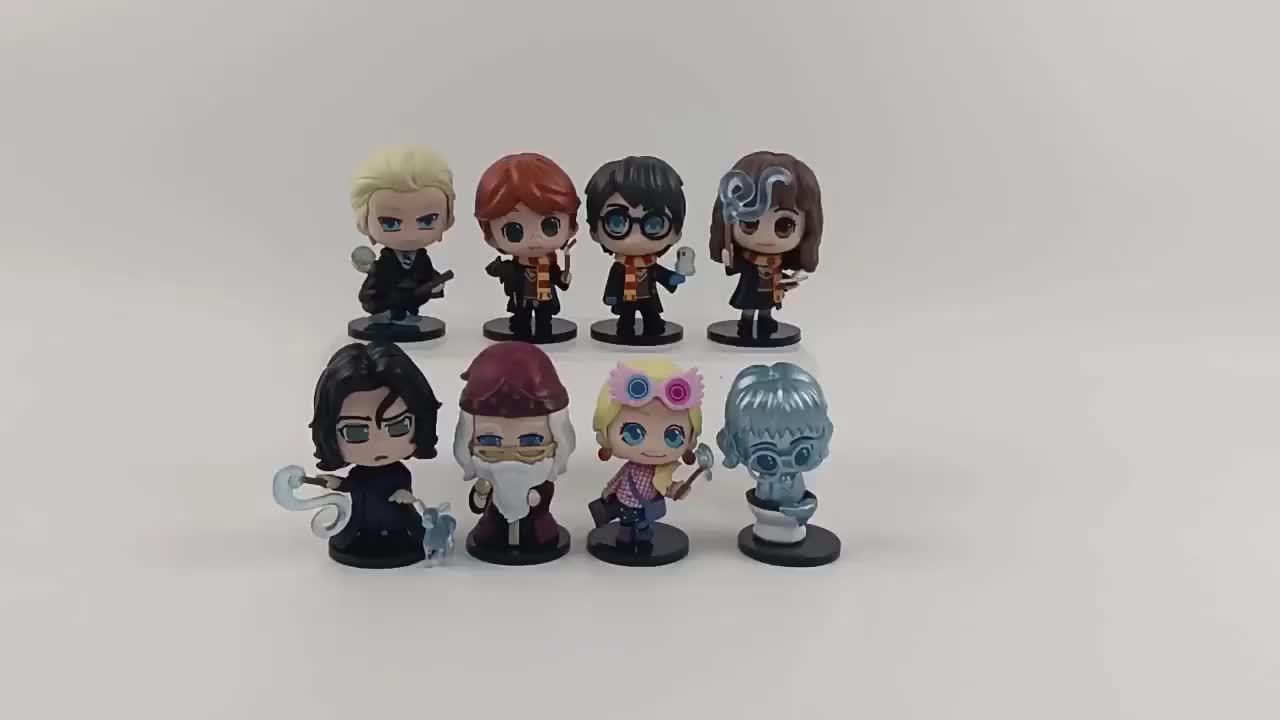 🔮 Magic Academy — Set de Figuras Coleccionables (8 Piezas)