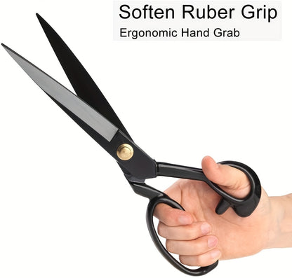 CutPro PP — Tijeras Profesionales de Alta Precisión para Tela (Acero al Carbono, Hoja de 11 cm, Corte Súper Fino)