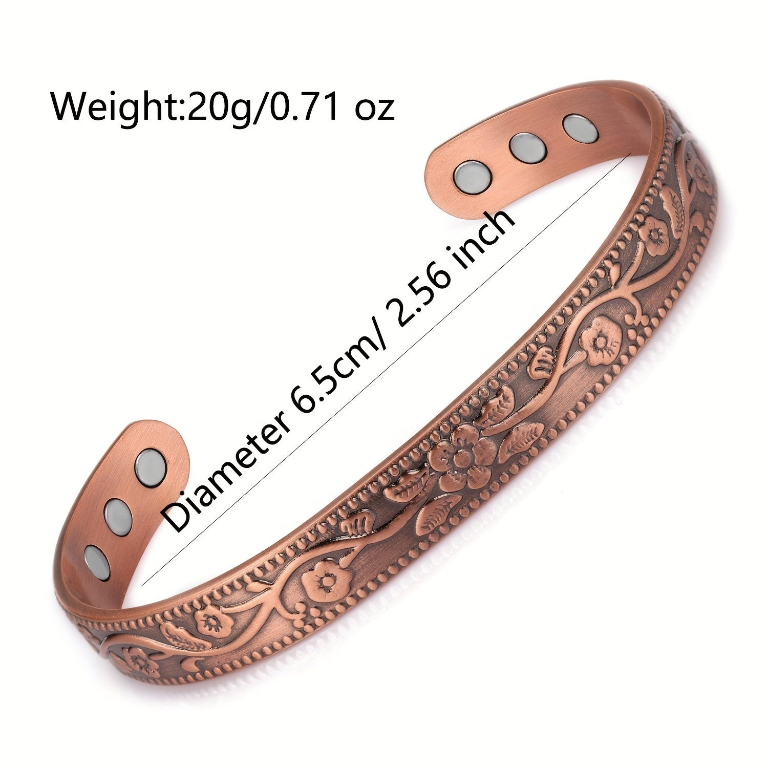 Set of two, copper alloy adjustable ring and bracelet set, Men's and Women's jewelry