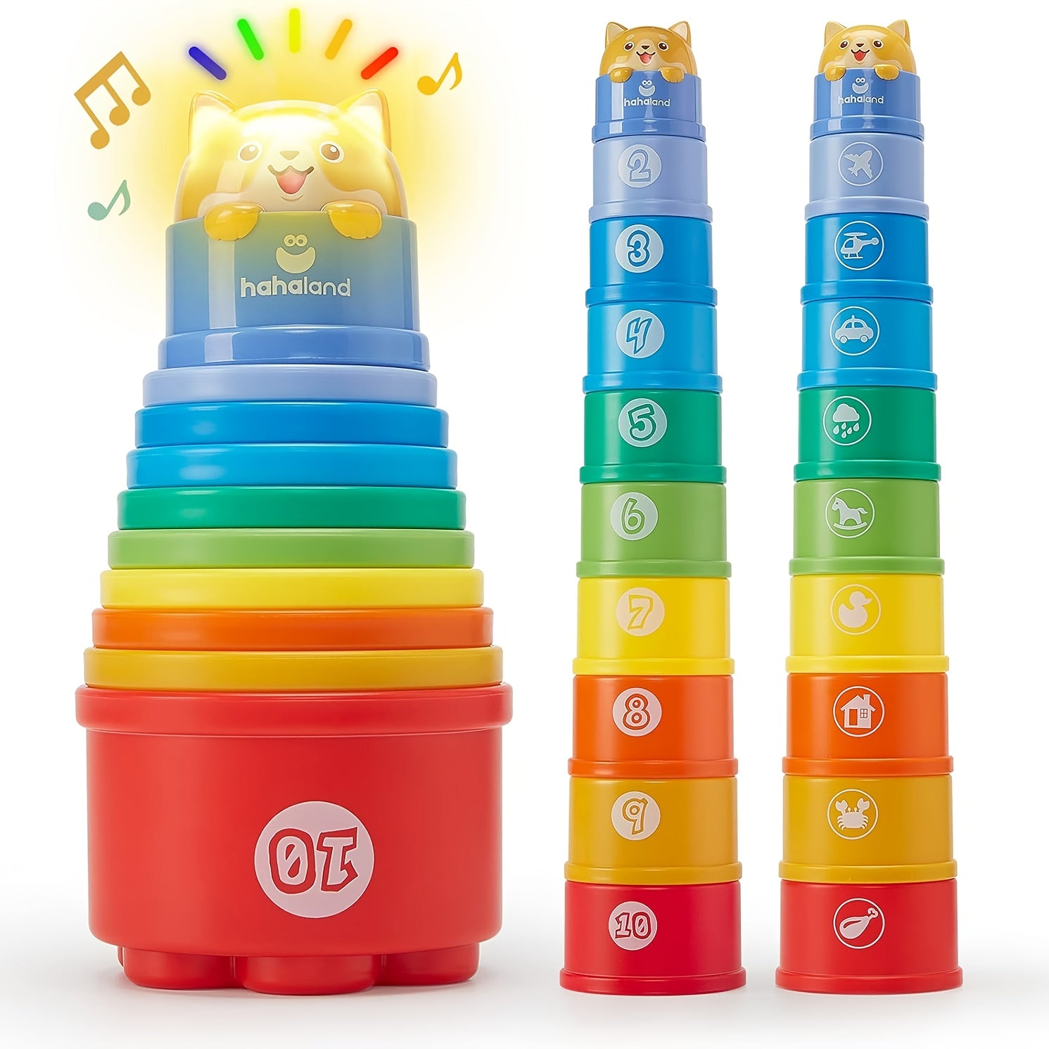 Stack & Play — Vasitos Apilables para Bebés