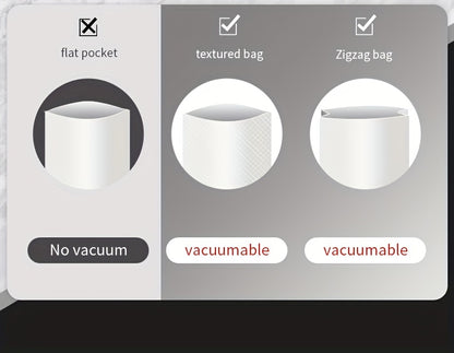 SealMate UU — Sellador Automático de Alimentos Inalámbrico con Pantalla Digital (USB Recargable, Compacto y Multifuncional)