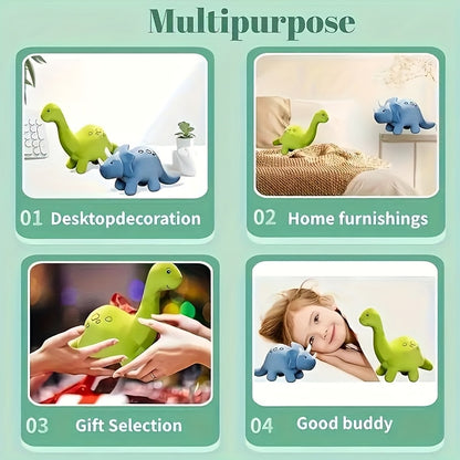 Dino Trio — Set de 3 Peluches de Dinosaurios