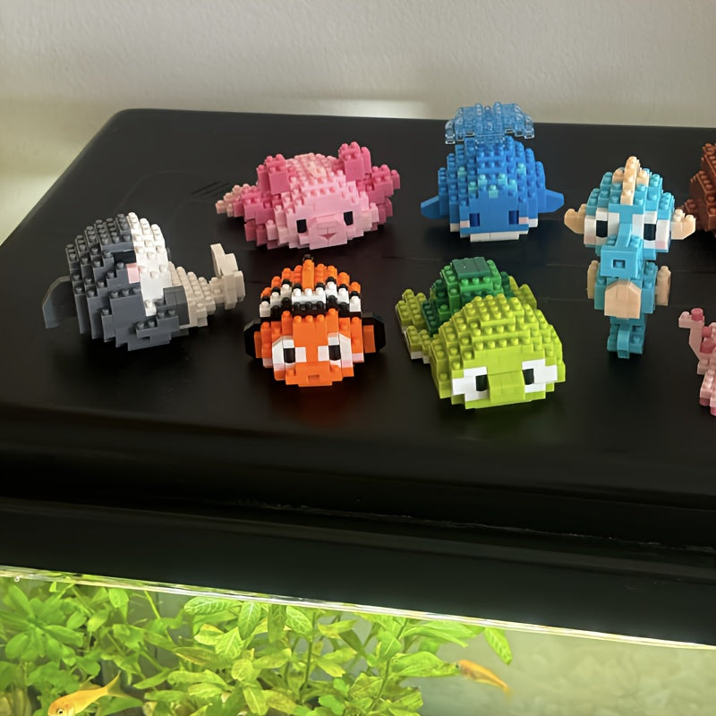 🌊 Criaturas del Océano — Set de 12 figuras