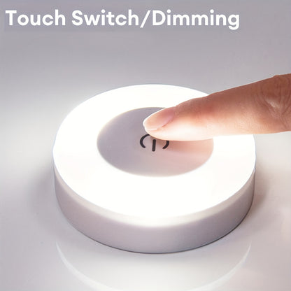 LumiTouch MX — Modern LED Night Light with Touch Control (Rechargeable, Adjustable Warm/Cool Light, Standalone Design)